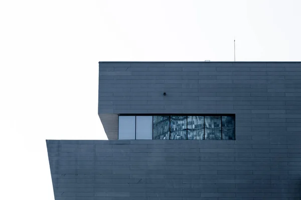 Yksityiskohta Modernin Rakennuksen Kaupungissa — kuvapankkivalokuva