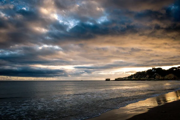日没時の海岸 — ストック写真