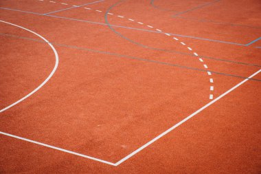 Oyun sahasında futbol sahası