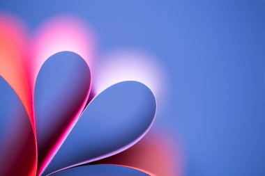 Renkli kağıdın soyut arkaplanı