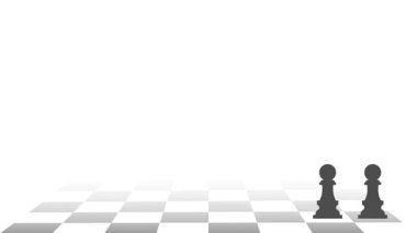 Çocuklar duvarın arkasında saklanarak oynarlar ve mutlu bir şekilde dışarı çıkarlar. Canlandırılmış resimleme