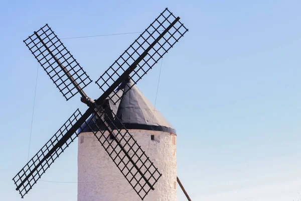 Isolated Don Quixote Windmill Consuegra Toledo Representative Picture Area Mancha — Stock Photo, Image