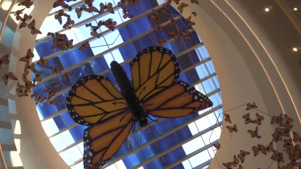 Bloomington Minnesota Kaleidoscope Eine Schwebende Installation Der Mall America Von — Stockvideo