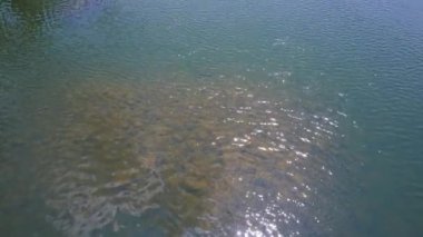 James River Gorge at Blue Ridge Parkway in Virginia. View of the James River water gap, a rare geological feature. The lowest point on the parkway and historically significant river throughway.