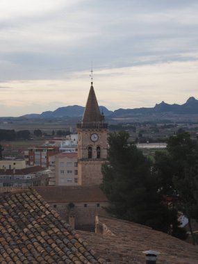 Barselona şehrinin manzarası