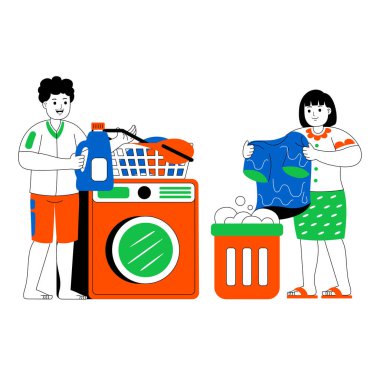 Mutlu çift hafta sonu eğlence etkinlik vektörü çizimi