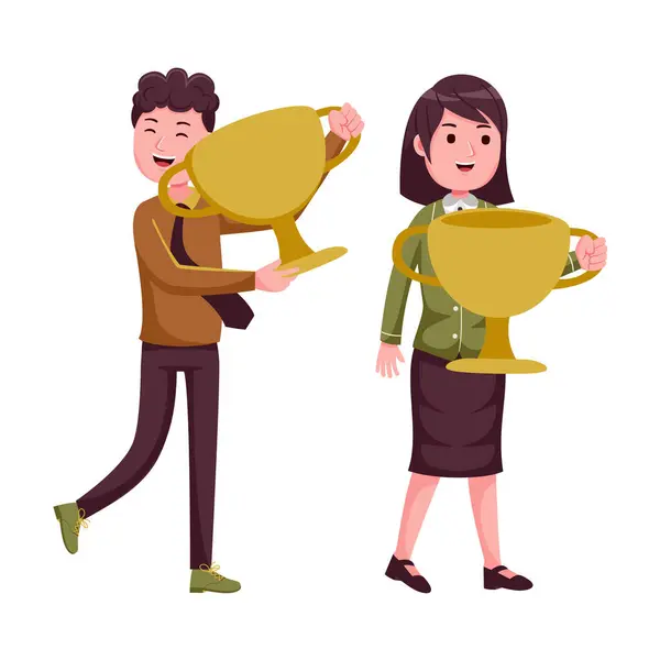 İş adamları vektör illüstrasyonu