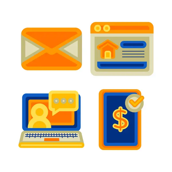 grafik tasarım element vektör illüstrasyonu