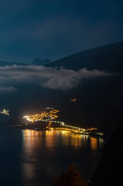 Portekiz doğası. Sabah Madeira