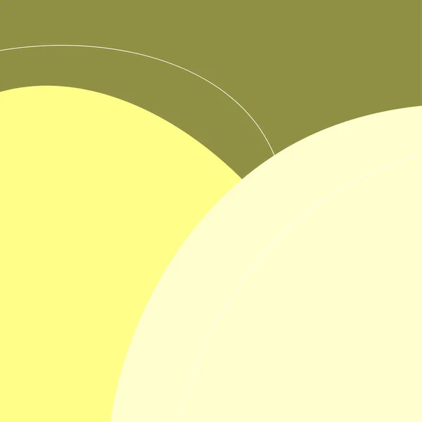 Абстрактний Жовтий Фон Рідиною Формує Сучасну Концепцію Мінімальний Плакат Фон — стоковий вектор