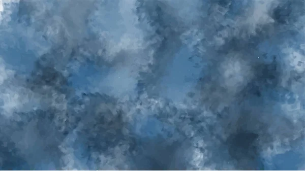Fond Bleu Aquarelle Pour Les Textures Milieux Bannières Web Desig — Image vectorielle