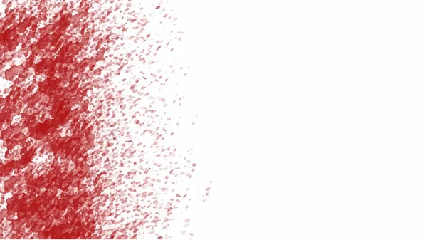 テクスチャの背景とウェブバナーのデザインのための赤い水彩の背景 — ストックベクタ