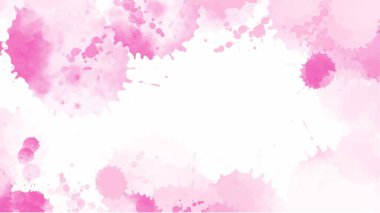 Tasarımınız, suluboya arka plan konseptiniz, vektörünüz için soyut pembe suluboya arka plan.