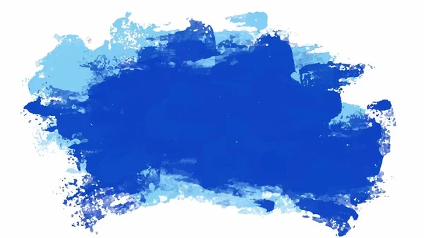 Tasarım Suluboya Arka Plan Konsepti Vektör Için Soyut Mavi Suluboya — Stok Vektör