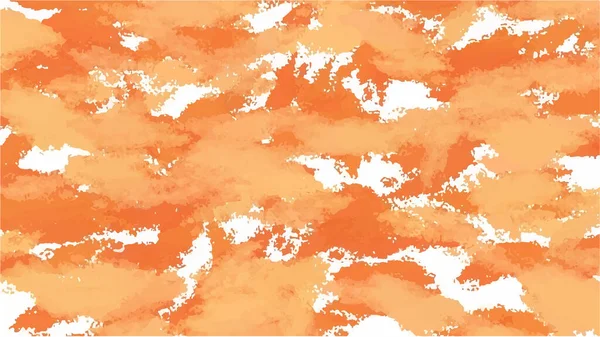 Abstrakt Orangefarbener Hintergrund Für Ihr Design Aquarell Hintergrundkonzept Vektor — Stockvektor