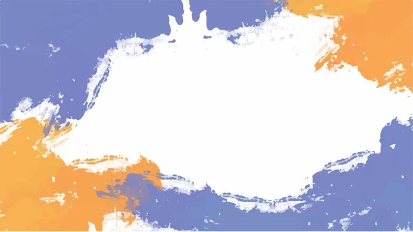 Abstrakter Lila Und Orangefarbener Hintergrund Für Ihr Design Aquarell Hintergrundkonzept — Stockvektor