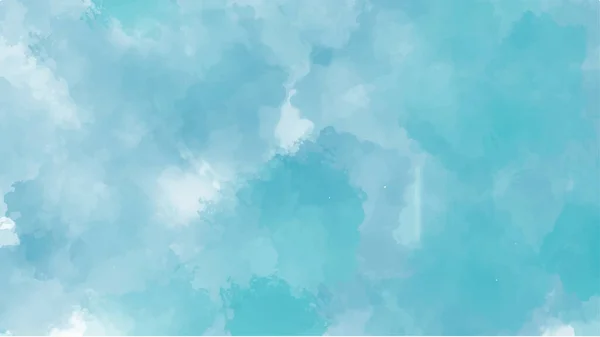 Abstraktní Modrá Akvarel Pro Váš Design Koncept Barevného Pozadí Vektor — Stockový vektor