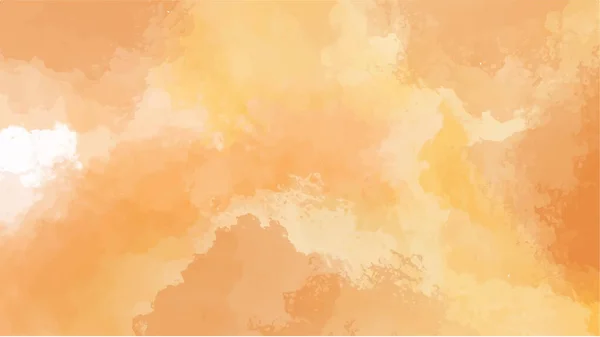 Abstraktní Oranžová Akvarel Pozadí Pro Váš Design Akvarel Pozadí Koncept — Stockový vektor