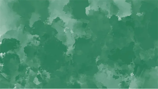 Groene Aquarel Achtergrond Voor Texturen Achtergronden Web Banners Desig — Stockvector