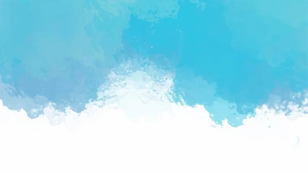 Fond Bleu Aquarelle Pour Les Textures Milieux Bannières Web Desig — Image vectorielle