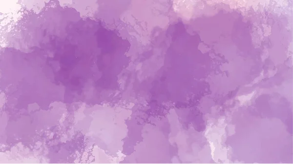 Sfondo Acquerello Viola Texture Sfondi Banner Web Desig — Vettoriale Stock