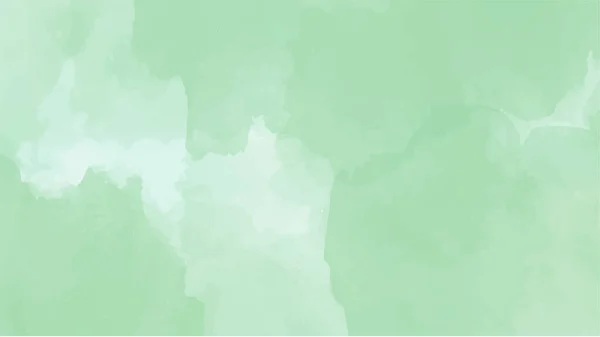 Abstrakt Grön Akvarell Bakgrund För Din Design Akvarell Bakgrund Koncept — Stock vektor
