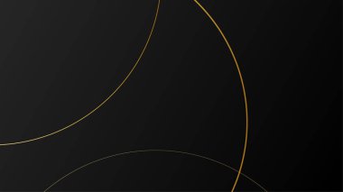 Siyah ve altın çizgili arka plan. Modern koyu soyut vektör dokusu