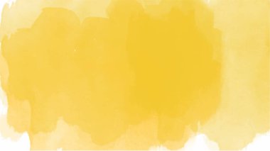 Tasarımınız, suluboya arka plan konseptiniz, vektörünüz için soyut sarı suluboya arkaplan.