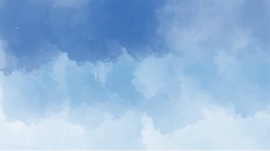 Dokular için mavi suluboya arkaplan ve web pankartları arzuluyor