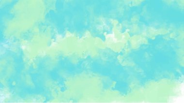 Dokular için yeşil suluboya arka plan ve web pankartları arzuluyor