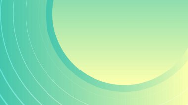 Özet yeşil sıvı şekilli modern arkaplan kopyalama alanı, vektör.