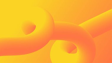 Akışkan şekilli, soyut turuncu arka plan modern konsept. Minimum poster. afiş, web, kapak, reklam panosu, broşür, sosyal medya, iniş sayfası için arkaplan.