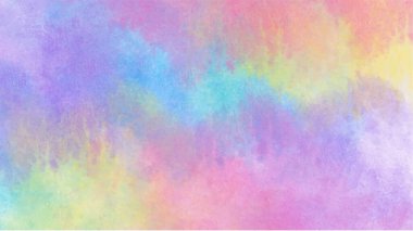 Poster, broşür veya el ilanı, suluboya posterler, el ilanları veya kartlar için renkli vektör suluboya arkaplan. Sancak şablonu.