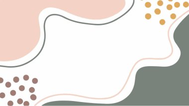 Poster, broşür ya da el ilanı, suluboya posterler, el ilanları ya da kartlar için renkli vektör geçmişleri. Sancak şablonu.