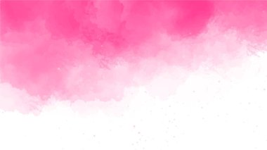 Abstract pink watercolor background for your design, watercolor background concept, vector. clipart