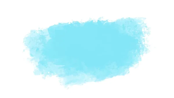 抽象蓝色水彩背景为您的设计 水彩背景概念 — 图库矢量图片