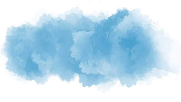 Fond Aquarelle Bleue Abstraite Pour Votre Conception Concept Fond Aquarelle — Image vectorielle