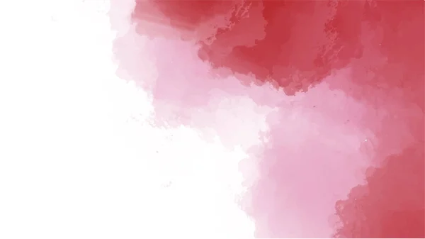 Abstrakter Roter Aquarell Hintergrund Für Ihr Design Aquarell Hintergrundkonzept Vektor — Stockvektor