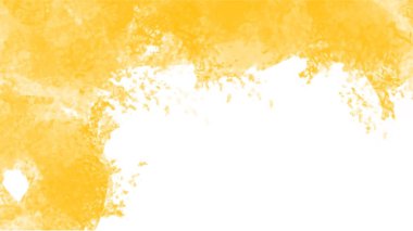 Dokular için sarı suluboya arka plan ve web pankartları arzuluyor