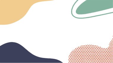 Tasarımınız için soyut renkli karalama arkaplanı, Doocle arkaplan kavramı, vektör.