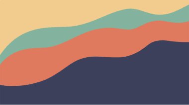 Tasarımınız için soyut renkli karalama arkaplanı, Doocle arkaplan kavramı, vektör.