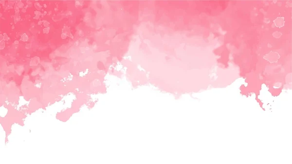 Абстрактный Розовый Акварельный Фон Вашего Дизайна Концепция Акварельного Фона Вектор — стоковый вектор