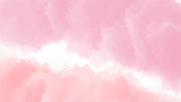 Abstraktní Růžová Akvarel Pozadí Pro Váš Design Akvarel Pozadí Koncept — Stockový vektor