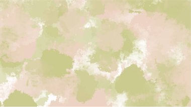 Dünya tonu suluboya, metin, ambalaj ve vektör illüstrasyonu için minimum tasarım.