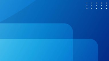 Soyut mavi arkaplan ve eğri şekli, tasarım için kopyalama alanı olan arkaplan, vektör.