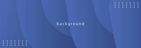 Abstrakter Blauer Hintergrund Und Kreislinien Hintergrund Mit Kopierraum Für Design — Stockvektor