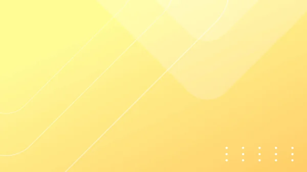 Akışkan Şekilli Soyut Sarı Arkaplan Modern Konsept Asgari Poster Afiş — Stok Vektör