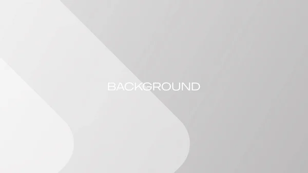 抽象白とグレーのグラデーションの背景 コピースペースの幾何学的なモダンなデザイン ベクトルイラスト — ストックベクタ