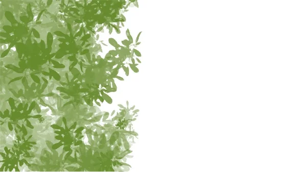 Grüne Blätter Hintergrund Für Texturen Hintergründe Und Web Banner Desig — Stockvektor