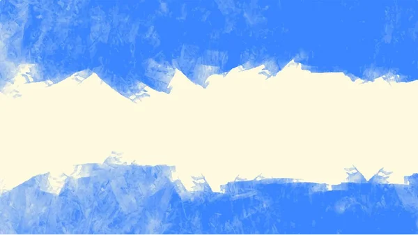Fundo Aquarela Azul Abstrato Aquarela Pintada Mão Vetor —  Vetores de Stock